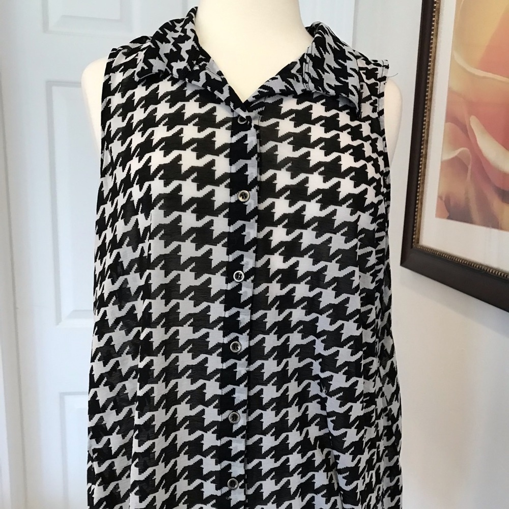 Houndstooth Tank